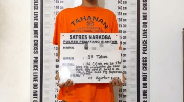 Terbongkar Lewat Undercover, Residivis Narkoba Kembali Diciduk Polres Pematangsiantar dengan Dua Paket Sabu