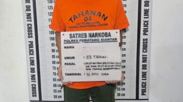Residivis Asal Aceh Dibekuk di Siantar, Polisi Sita 9,05 Gram Sabu