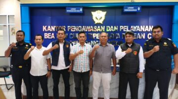 Sat Reskrim Polres Pematangsiantar Limpahkan 4.800 Bungkus Rokok Ilegal ke Bea Cukai, Dua Terduga Pelaku 