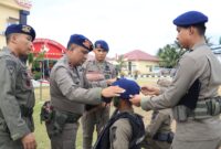 Kapolda Aceh Tutup Pembinaan Tradisi dan Pembaretan 65 Bintara Remaja Satbrimob Polda Aceh