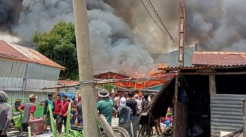 Kebakaran Hanguskan 96 Rumah di Jeget Ayu Aceh Tengah, 243 Warga Mengungsi