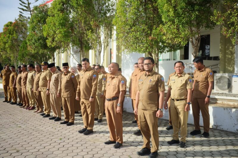 Penegasan tersebut disampaikan saat ia bertindak sebagai pembina apel gabungan yang digelar pada Senin (10/8/2026