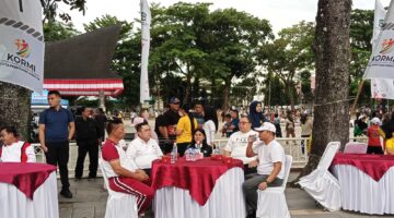 Polres Pematangsiantar Kawal Car Free Day Merah Putih, Kegiatan HUT ke-81 RI 