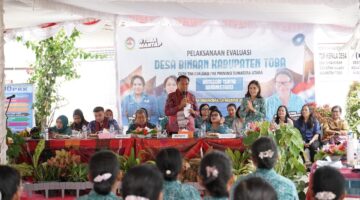 Evaluasi Desa Binaan, TP PKK Toba Tampilkan Inovasi Tiga Aplikasi Digital