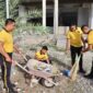 Sambut HUt ke 81 Kemerdekaan RI, Polda Aceh dan Polres jajaran Serentak Gelar Baksos Bersihkan Rumah Ibadah