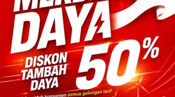 Meureudu menghadirkan program spesial bertajuk “Merdeka Daya”. Program ini memberikan potongan biaya tambah daya listrik sebesar 50%, yang berlaku mulai 17 hingga 25 Agustus 2026