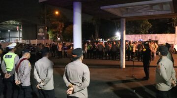 Polrestabes Medan Gelar Apel Malam KRYD, Fokus Patroli di Rayon 2 dan 3