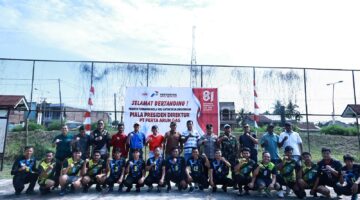 Piala Presiden Direktur PAG Jadi Ajang Silaturahmi 13 Desa di Lhokseumawe
