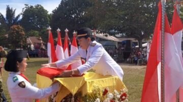 HUT Kemerdekaan RI ke-81 di Kecamatan Laguboti Berjalan Lancar dan Khidmat