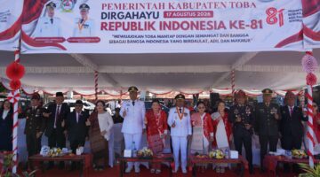 HUT ke-81 Kemerdekaan RI di Toba, Sukses Terlaksana dan Dihadiri Ribuan Masyarakat