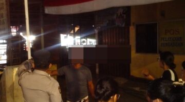 Polsek Siantar Barat Respon Cepat Lakukan Pengecekan Laporan Warga di Jalan Merdeka