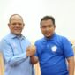 Nursaady Ibrahim, M.Sos (Sekum PBVSI Banda Aceh) dan Mawardi Ali (Ketua Umum PBVSI Aceh)