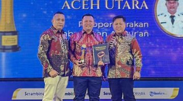 Ayah Wa Raih Serambi Award 2026, Pelopor Gerakan Membumikan Alqur’an di Aceh Utara