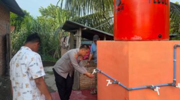 Kapolres Langsa Cek Bantuan Sumur Bor, Pastikan Bermanfaat bagi Santri dan Dayah