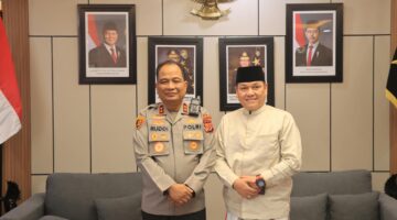 Temui Kapolda Aceh, Ketua Baitul Mal Bahas Kemaslahatan Masyarakat