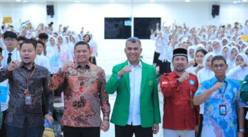 Pengorbanan Aceh untuk Indonesia Tak Boleh Sia-sia, Kepala BNN Aceh Ajak 5.166 Mahasiswa Baru UNIMAL Perkuat Nasionalisme.