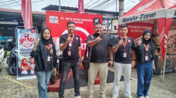 Rayakan Hari Pelanggan Nasional, PT Cipta Rezeki Bersama Hadirkan UMKM Gratis dan Promo New Honda Vario Evo 160