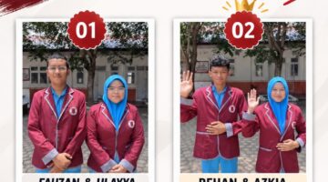 Rehan dan Azkia Terpilih Pimpin OSIS SMAN 1 Peureulak, Raih 389 Suara