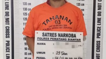 Duduk Santai di Pinggir Jalan Berujung Penangkapan, Polres Pematangsiantar Sita 21,55 Gram Sabu