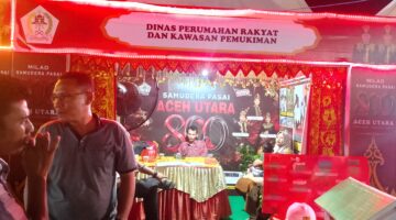 Meriahkan 8 Abad Samudera Pasai, Stand Perkim Tampilkan Jejak Pembangunan Aceh Utara
