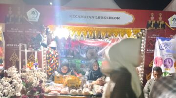 Stan Kecamatan Lhoksukon Hidupkan Rasa dan Identitas Lokal di Milad 800 Tahun Samudera Pasai