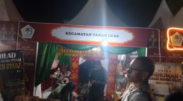 Stan Kecamatan Tanah Luas Hidupkan Milad 800 Samudera Pasai dengan Sajian Khas dan Nuansa Adat