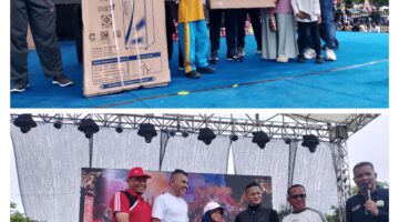 Ribuan Warga Meriahkan Jalan Santai 800 Tahun Samudera Pasai, Hadiah Kulkas hingga Mesin Cuci Menanti