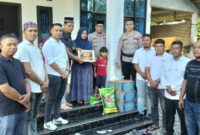 Angkatan BSG, ZLS, dan STS Aceh Serahkan Santunan untuk Keluarga Almarhum Aipda Jonni Rahmad