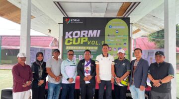 KORMI Lhokseumawe mengadakan Turnamen Tenis 78 PASANGAN IKUT MERIAHKAN BOOMING OLAHRAGA TENIS