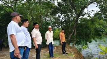 Bupati Aceh Besar Tinjau Krueng Raba, Bendungan Diproyeksikan Atasi Krisis Air Lhoknga