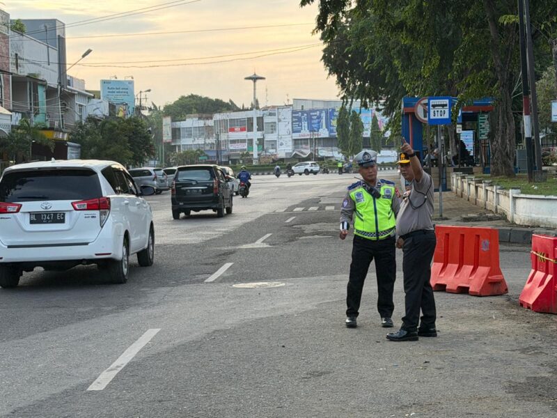Kapolda Aceh Turun Langsung Pastikan Lalu Lintas Aman dan Lancar: Kehadiran Polisi Harus Dirasakan Masyarakat