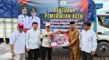 Wagub Dek Fadh Salurkan Buffer Stock Rp4,85 Miliar, Perkuat Kesiapsiagaan Bencana di Dataran Tinggi Gayo