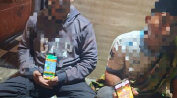 Satreskrim Polres Gayo Lues Amankan Dua Pria Terlibat Judi Online