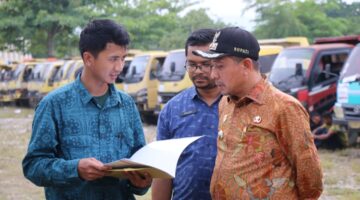 66 Unit Alat Berat Perkuat Rehab-Rekon Pidie Jaya, Bupati Sibral Jemput Dukungan Pusat