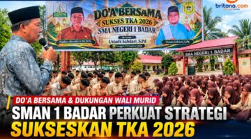 Dapat Apresiasi Wali Murid, Kepala SMAN 1 Badar Agara Perkuat Strategi Sukseskan TKA 2026